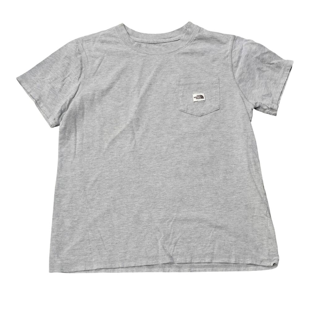 The North Face Gray Pocketed Short Sleeved Shirt T-Shirt